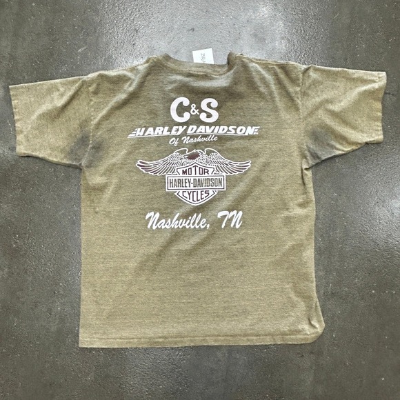 Vintage Single Stitch Nashville Harley Tee - Picture 2 of 2